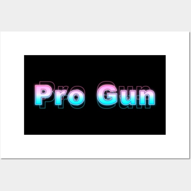 Pro Gun Wall Art by Sanzida Design